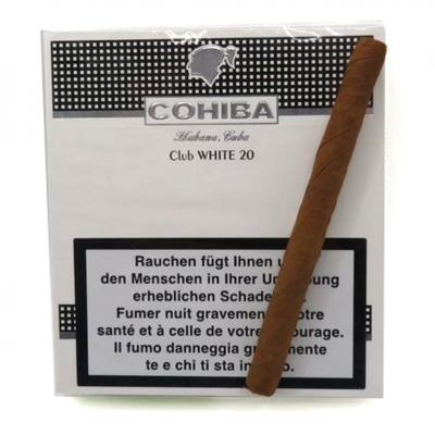 Cohiba Club White Cigarillos - Pack of 20