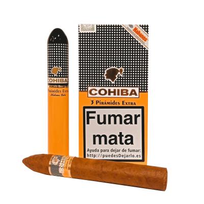 Cohiba Piramides Extra Tubed Cigar - Pack of 3