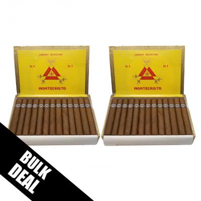 Montecristo No. 4 Cigar - 2 x Box of 25 - BUNDLE DEAL