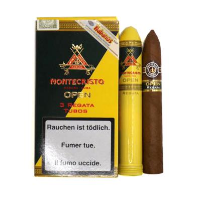 Montecristo Open Regata Tubed Cigar - Pack of 3
