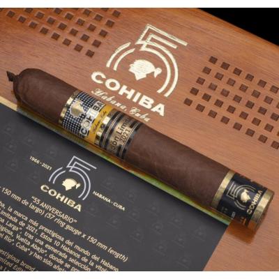 Cohiba 55 Aniversario Cigar (2021 Limited Edition) â 1 Single