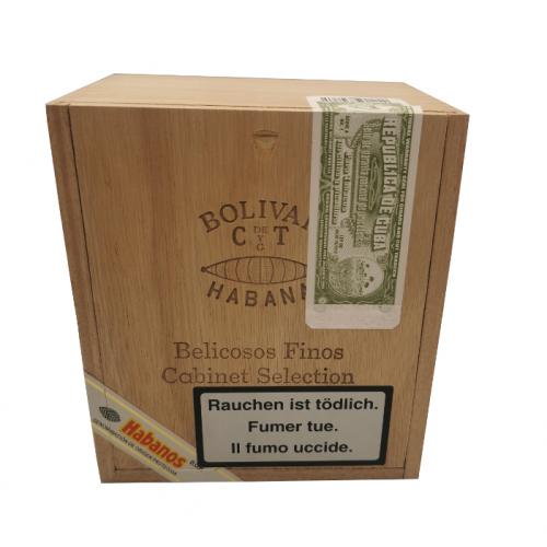 Bolivar Belicosos Finos Cigar - Cabinet of 25