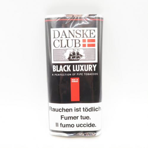 Danske Club Black Luxury Pipe Tobacco 50g Pouch