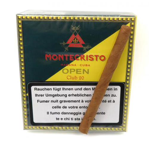 Montecristo Open Club Cigarillos - Pack of 20