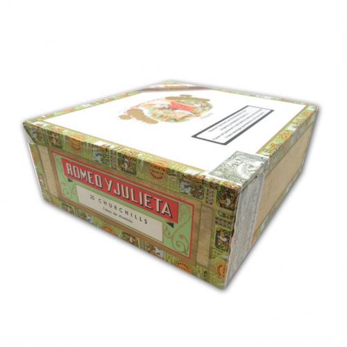 Romeo y Julieta Churchill Anejados Tubos Cigar - Box of 25