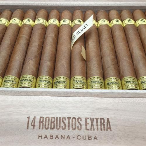 Trinidad Robusto Extra Travel Humidor - 14 Cigars
